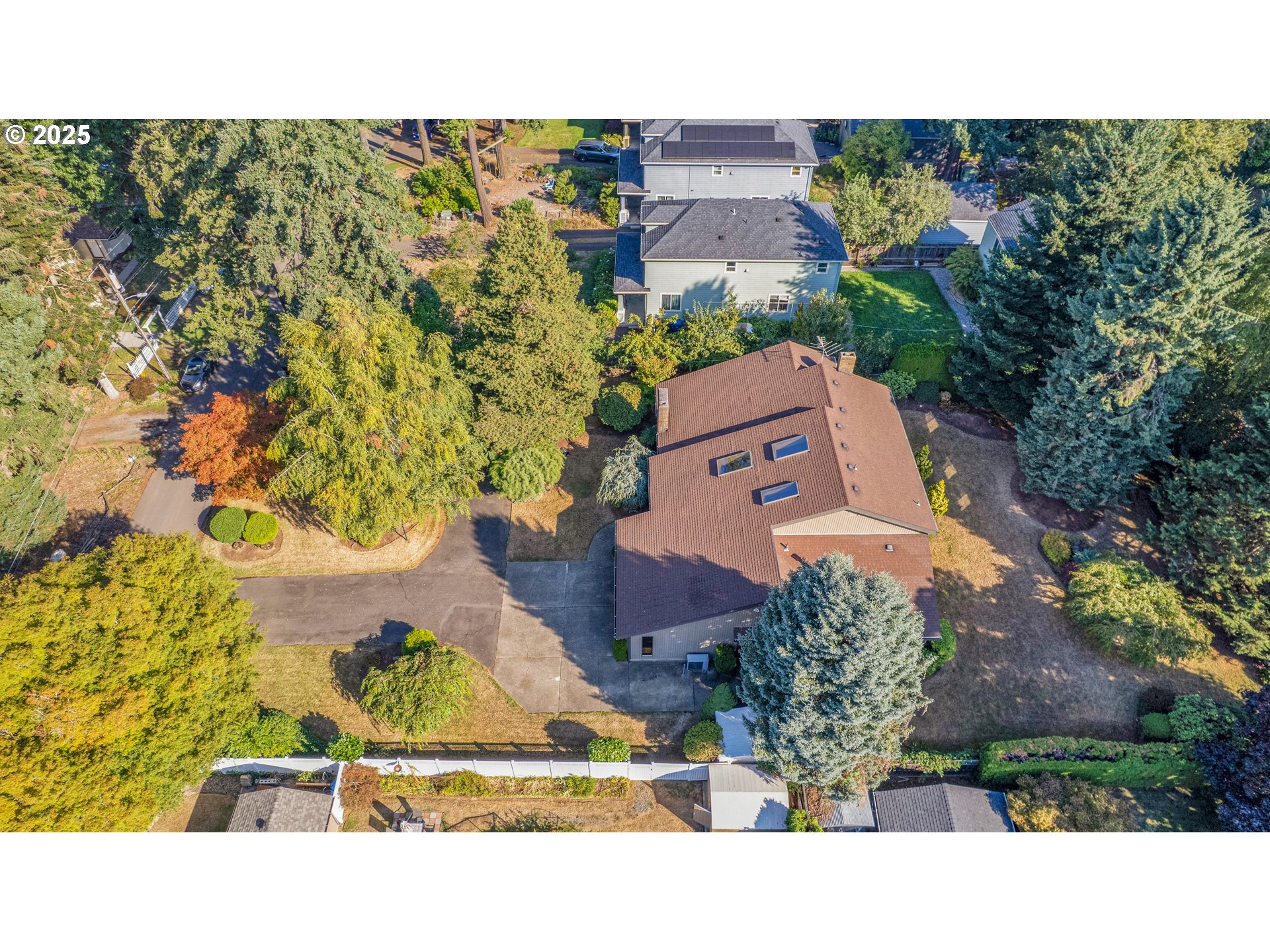 8710 Southeast 57th Avenue Portland, OR 97206 - Photo 46 of 47 an aerial view of a house with a yard