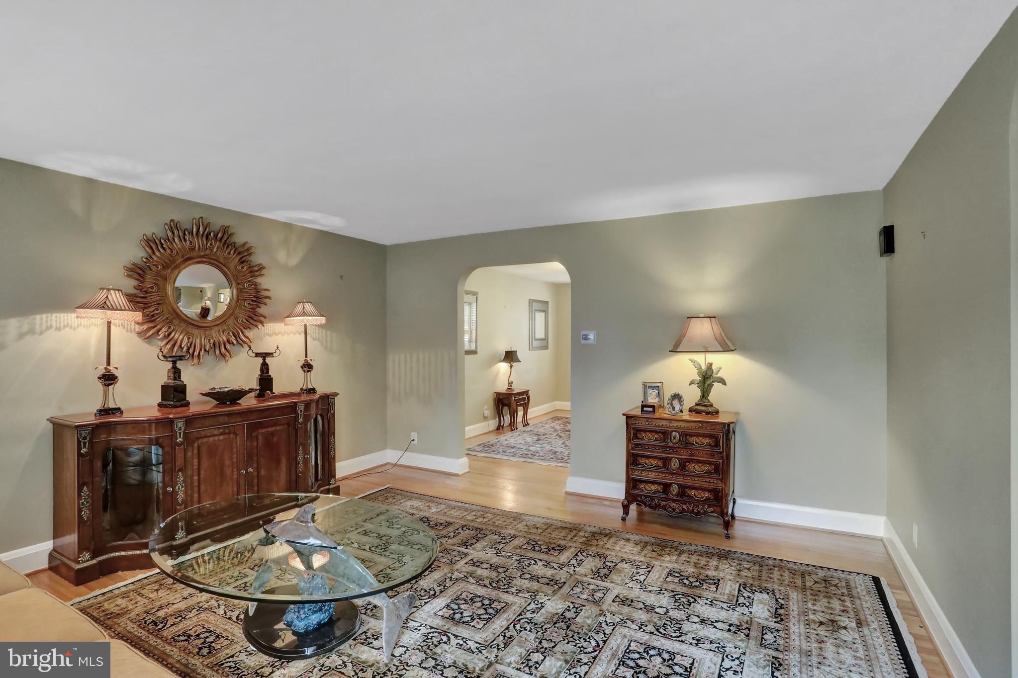 414 Overbrook Road Baltimore, MD 21212 - Photo 2 of 29 Living room features refinished hardwood floors