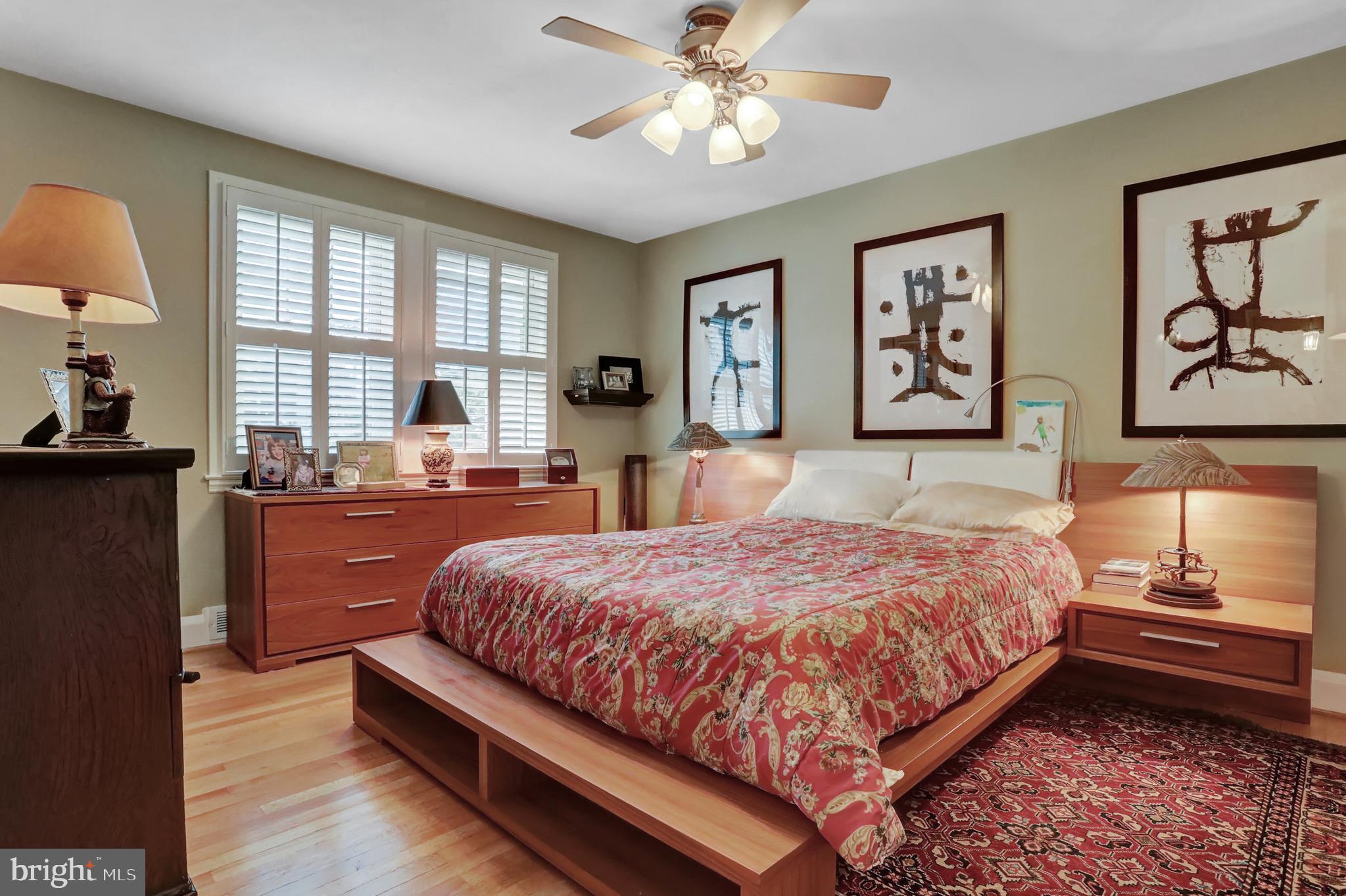 414 Overbrook Road Baltimore, MD 21212 - Photo 12 of 29 Light filled primary bedroom