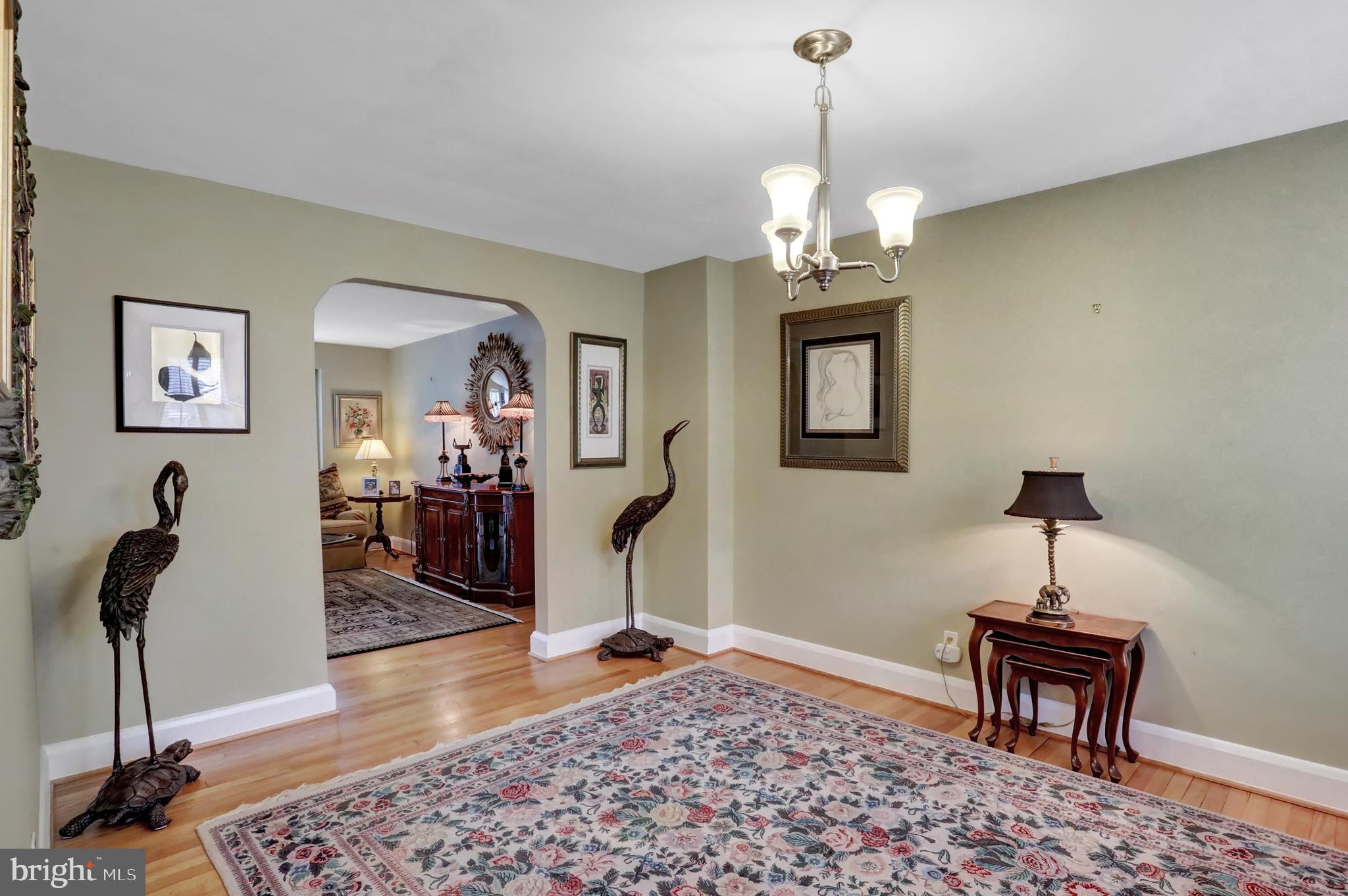 414 Overbrook Road Baltimore, MD 21212 - Photo 6 of 29 Dining room also features refinished hardwood flrs