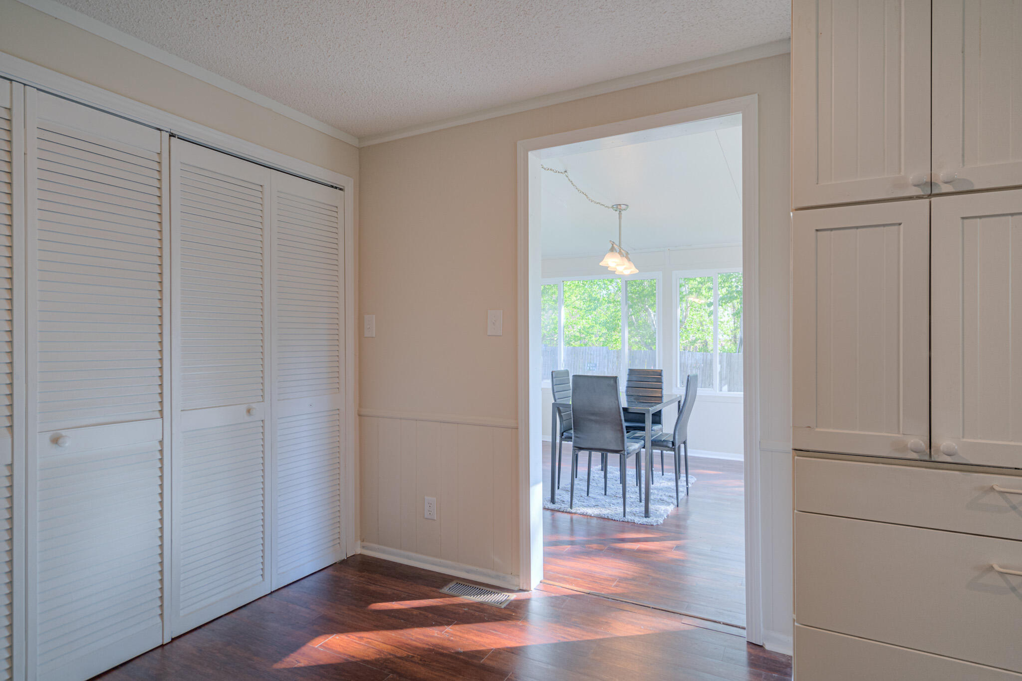 5216 Colonial Drive Dublin, VA 24084 - Photo 13 of 31 a view of a hallway with wooden floor stairs