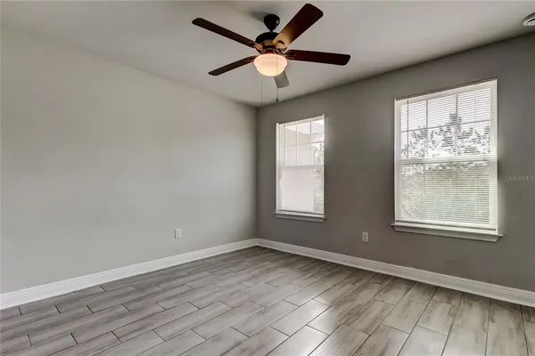 wooden floor in an empty room