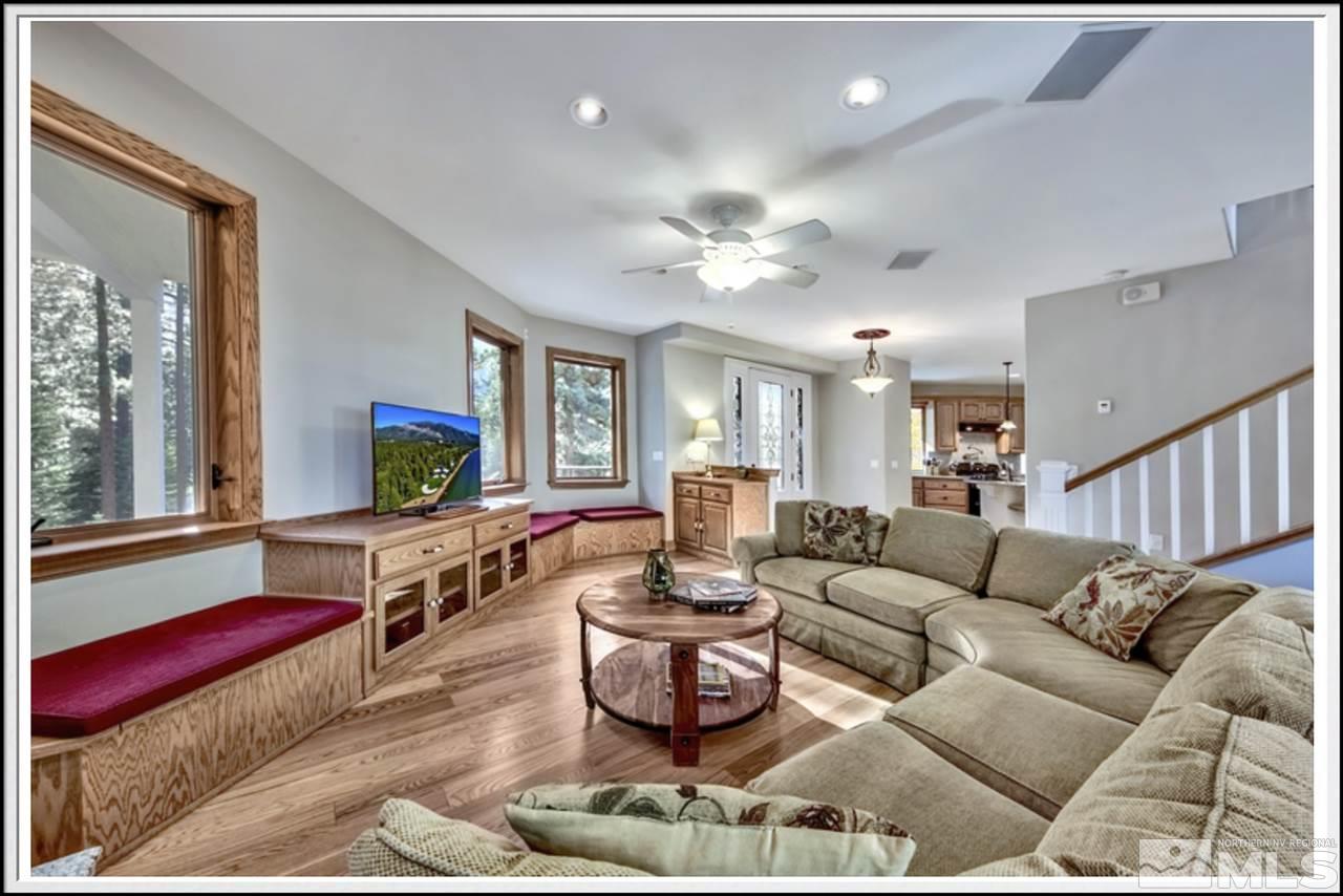 170 Granite Drive Stateline, NV 89449 - Photo 6 of 25 a living room with furniture and a flat screen tv