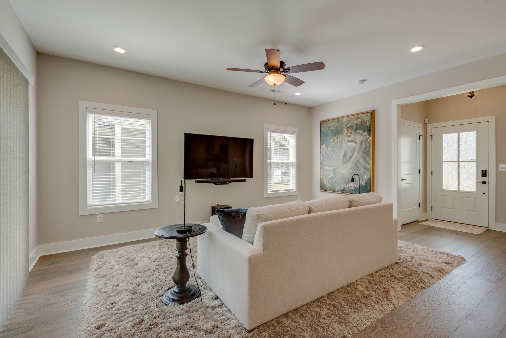 26 Sycamore Ridge West Burns, TN 37029 - Photo 6 of 23 a living room with furniture and a flat screen tv