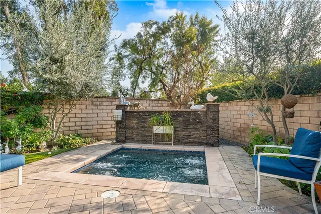 a house view with a backyard space