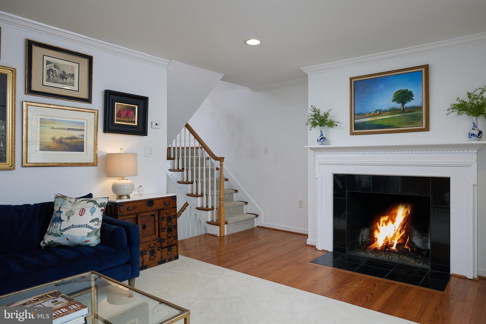 1121 Randolph Road McLean, VA 22101 - Photo 7 of 20 Formal Living Fireplace