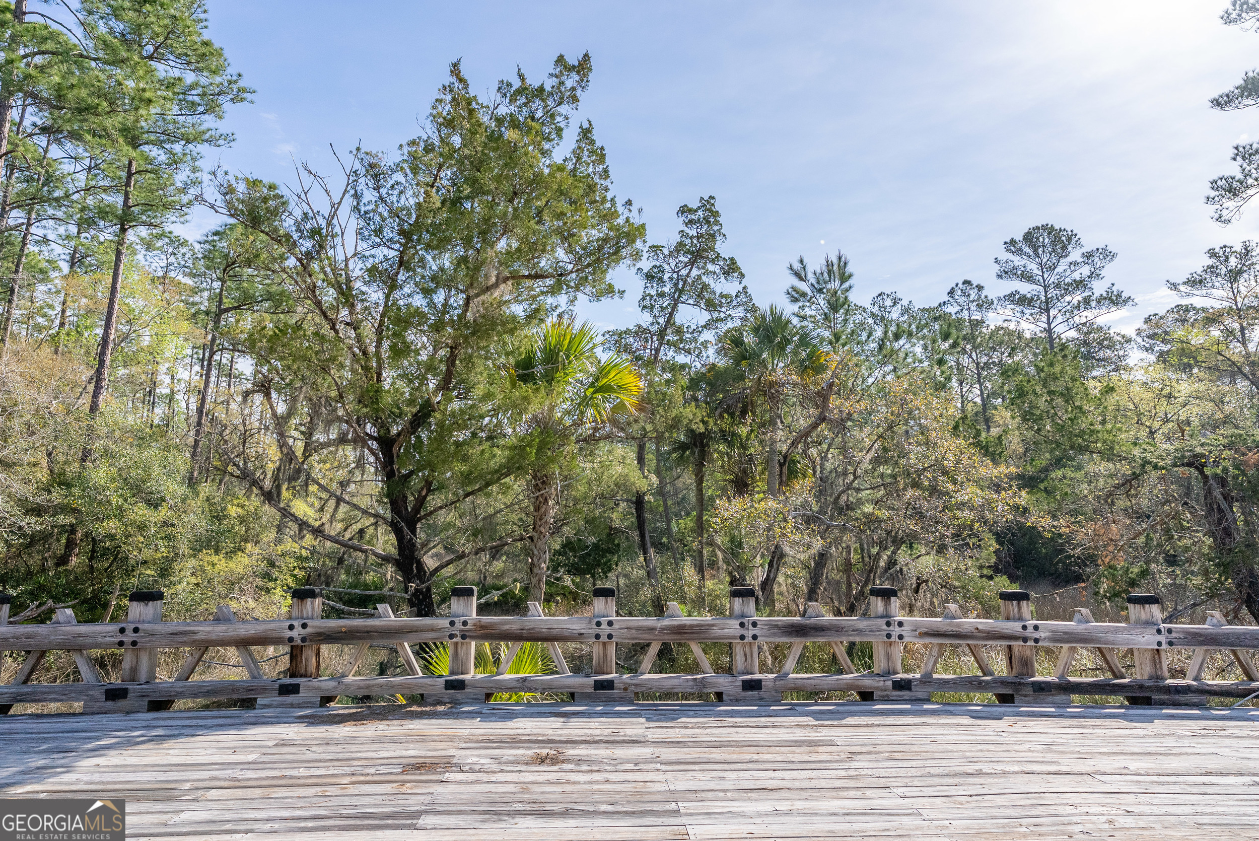 4240 Highway 17 Brunswick, GA 31525 - Photo 15 of 19 a view of a swimming pool and trees in the background