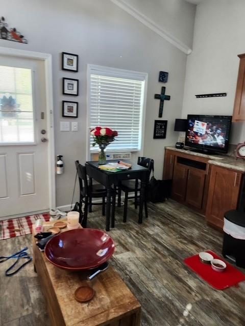 370 Sioux Quitman, TX 75783 - Photo 3 of 34 a living room with furniture and a fireplace