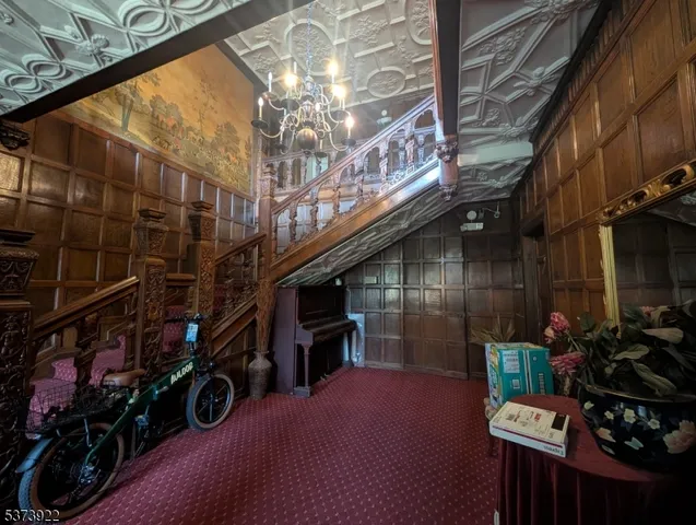 a view of a storage room