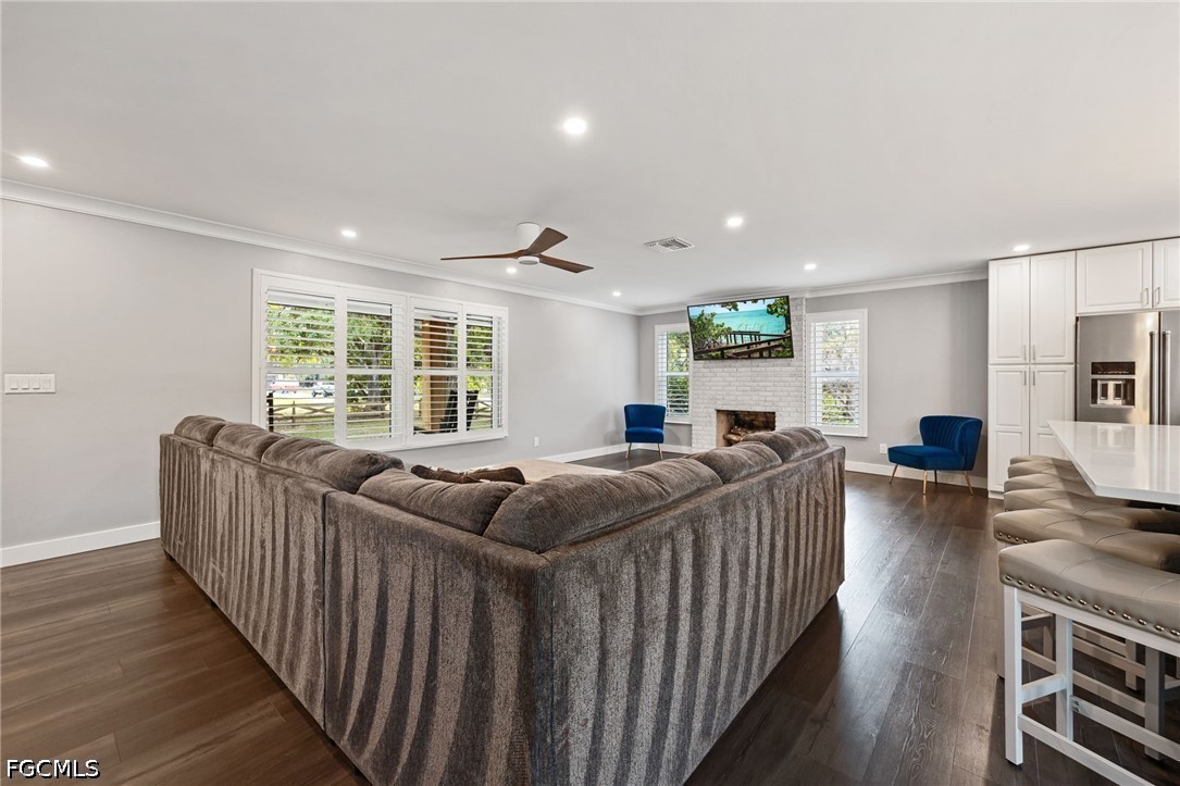 4220 Staley Road Fort Myers, FL 33905 - Photo 11 of 47 a living room with furniture and a window