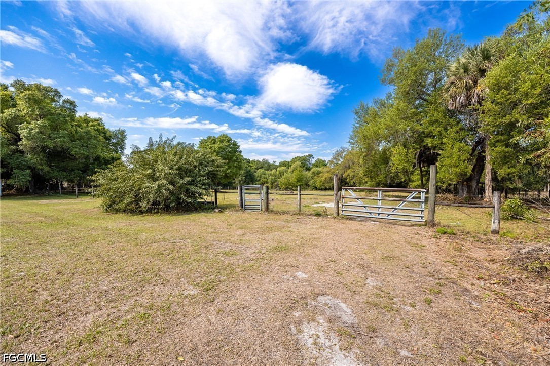 4220 Staley Road Fort Myers, FL 33905 - Photo 39 of 47 a view of a yard with basketball court