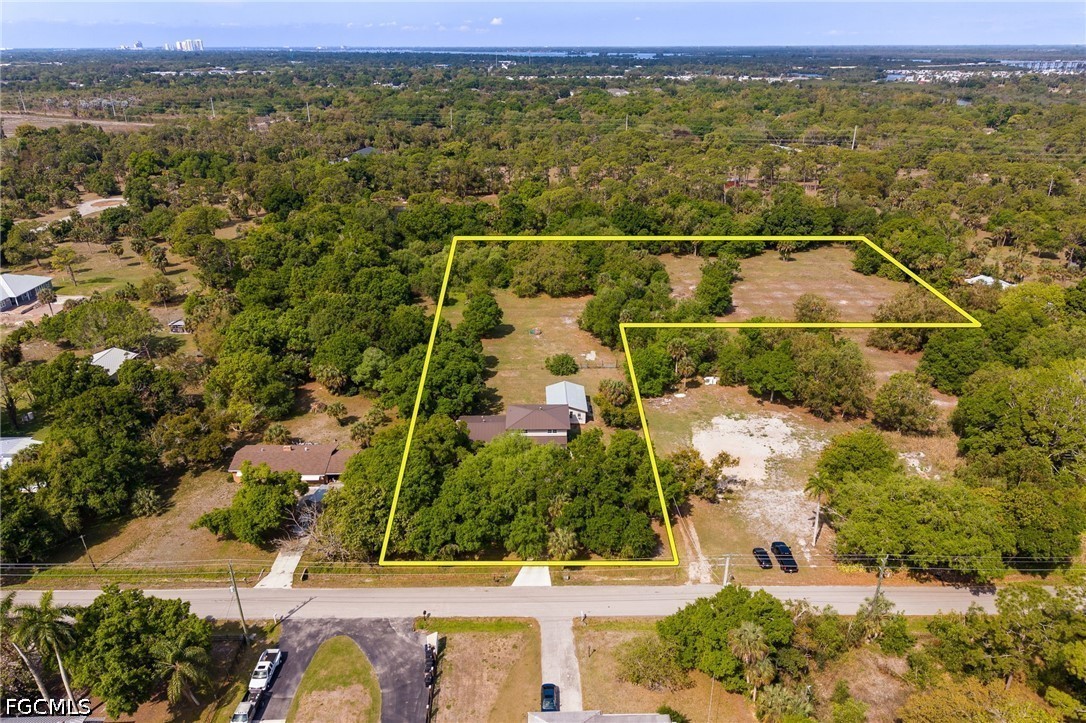 4220 Staley Road Fort Myers, FL 33905 - Photo 43 of 47 an aerial view of a residential houses with city view