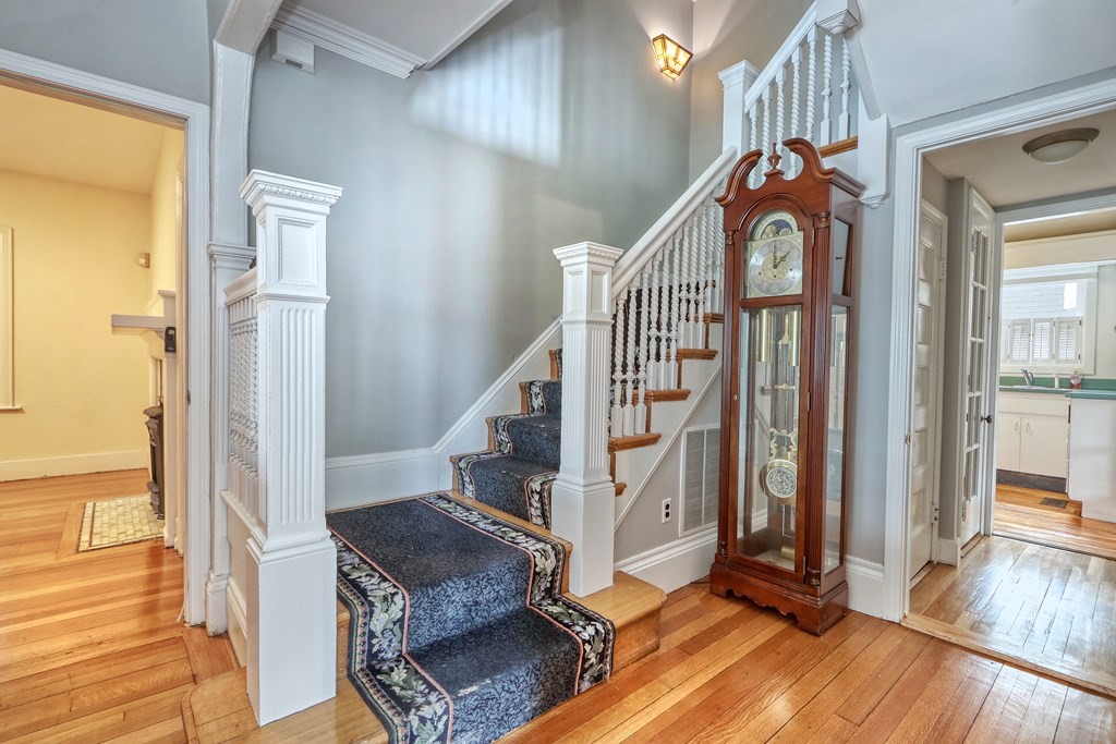440 Broadway Somerville, MA 02145 - Photo 4 of 27 a view of entryway with wooden floor and windows