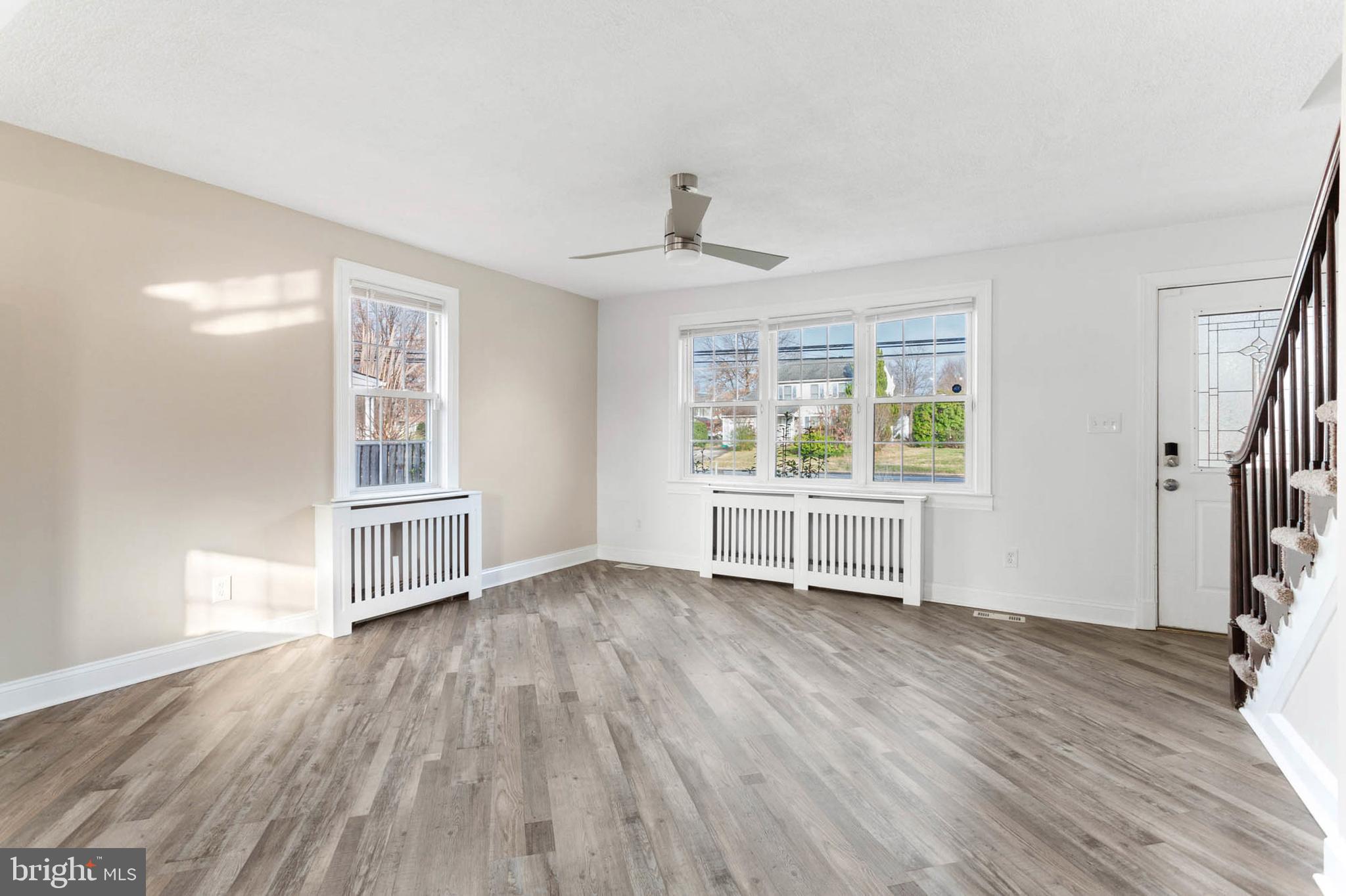 Living Room with LVP flooring