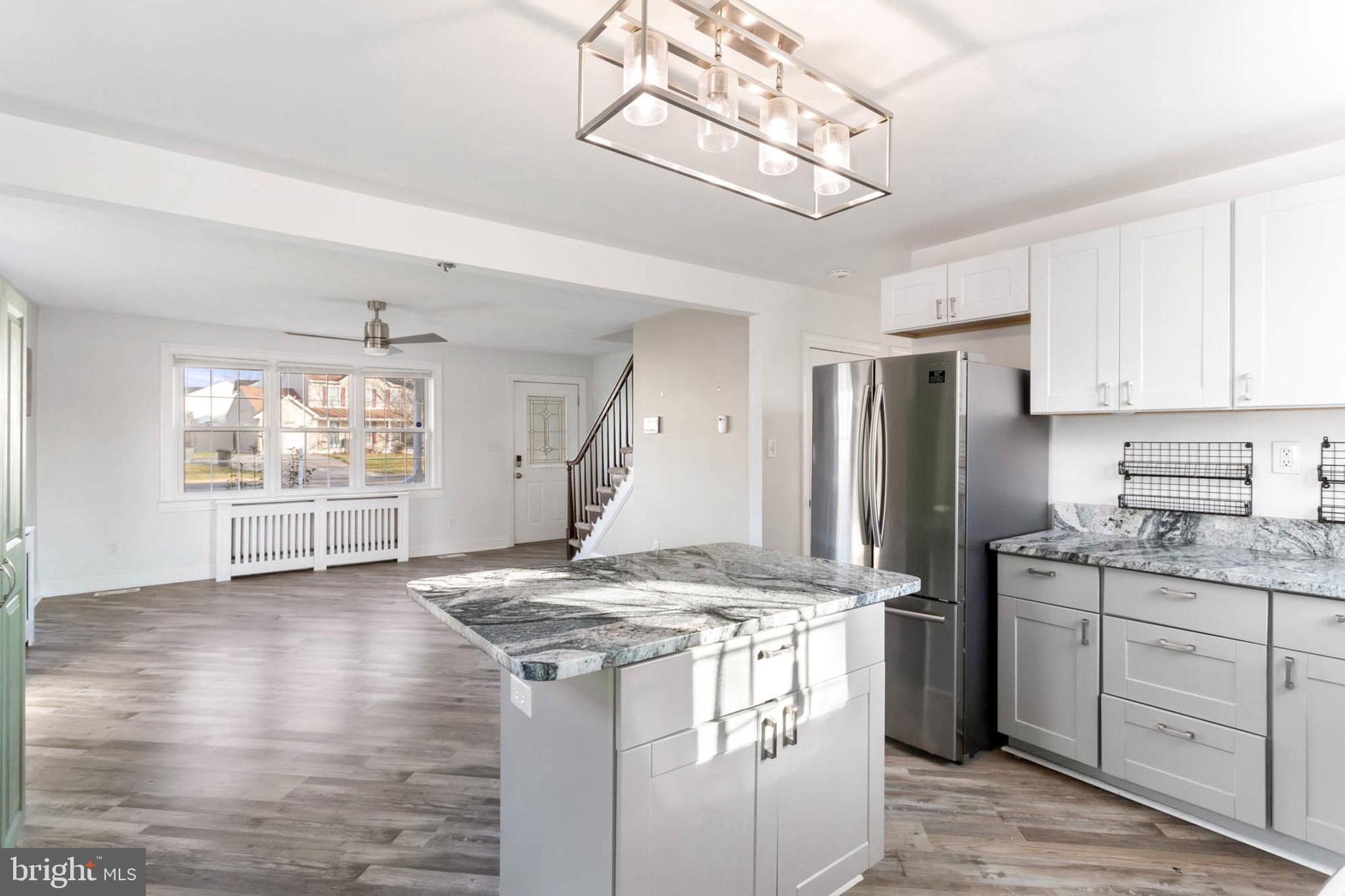 404 North Hammonds Ferry Road Linthicum Heights, MD 21090 - Photo 9 of 29 Ktchen/Living/Dining combimation