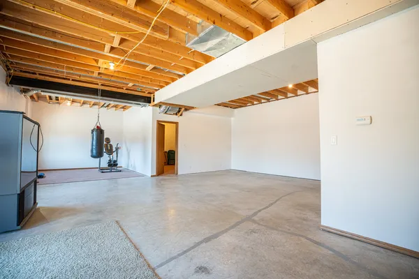 a view of storage and utility room
