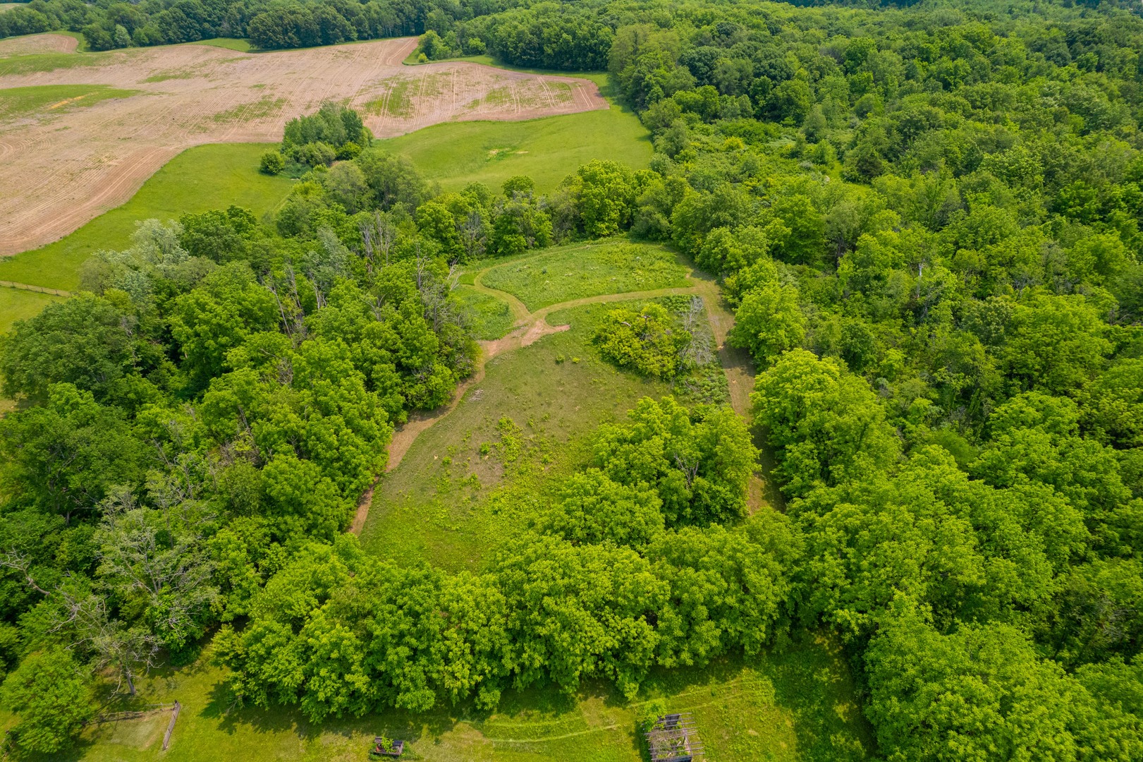 9304 Ellis Road Fenton, IL 61251 - Photo 70 of 81 a view of a garden with a building