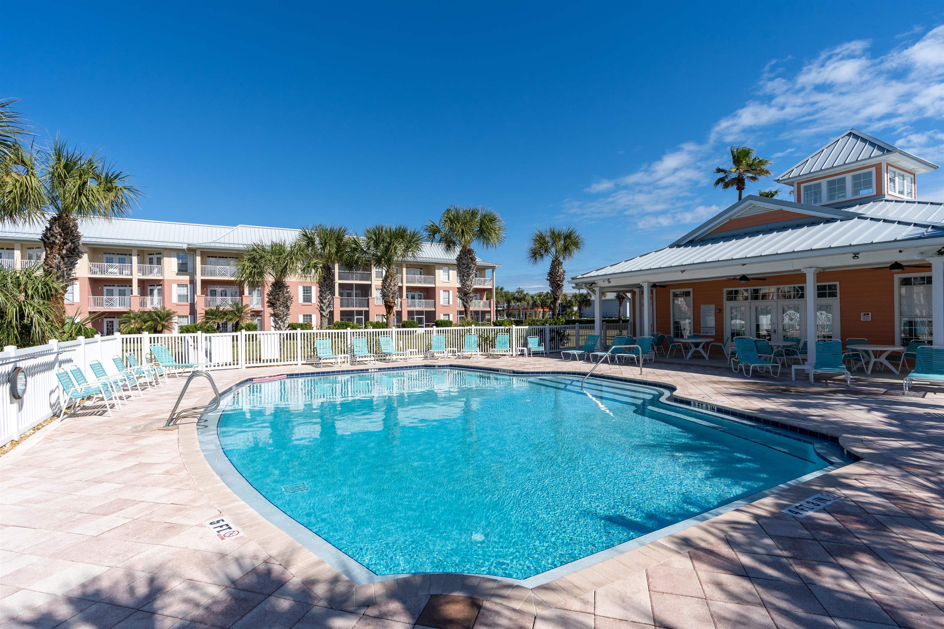 265 Atlantis Circle, Unit 102 St. Augustine Beach, FL 32080 - Photo 36 of 38 a view of a swimming pool with a patio