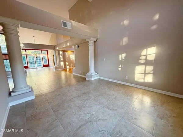 a view of a hallway with interior of the house