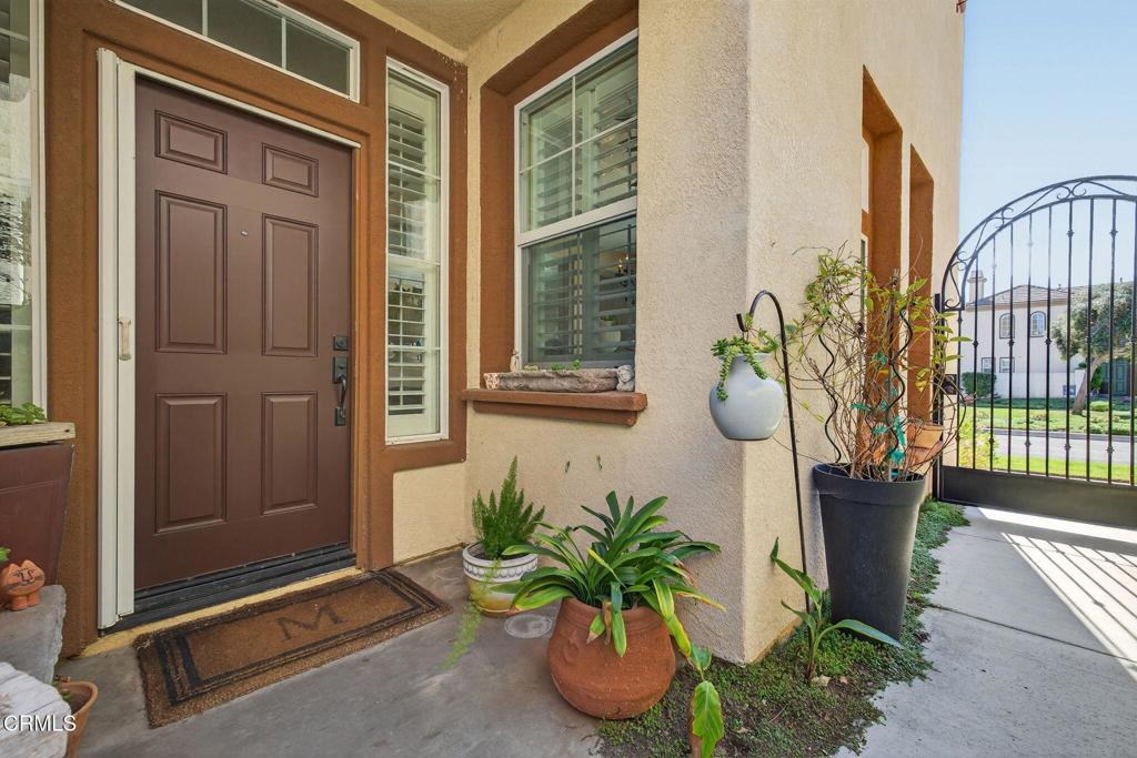 4337 Admiral Way Oxnard, CA 93035 - Photo 5 of 67 a potted plant sitting in front of a door
