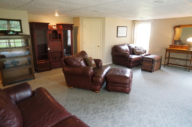 8101 West Bruns Road Monee, IL 60449 - Photo 21 of 25 a living room with furniture and a flat screen tv