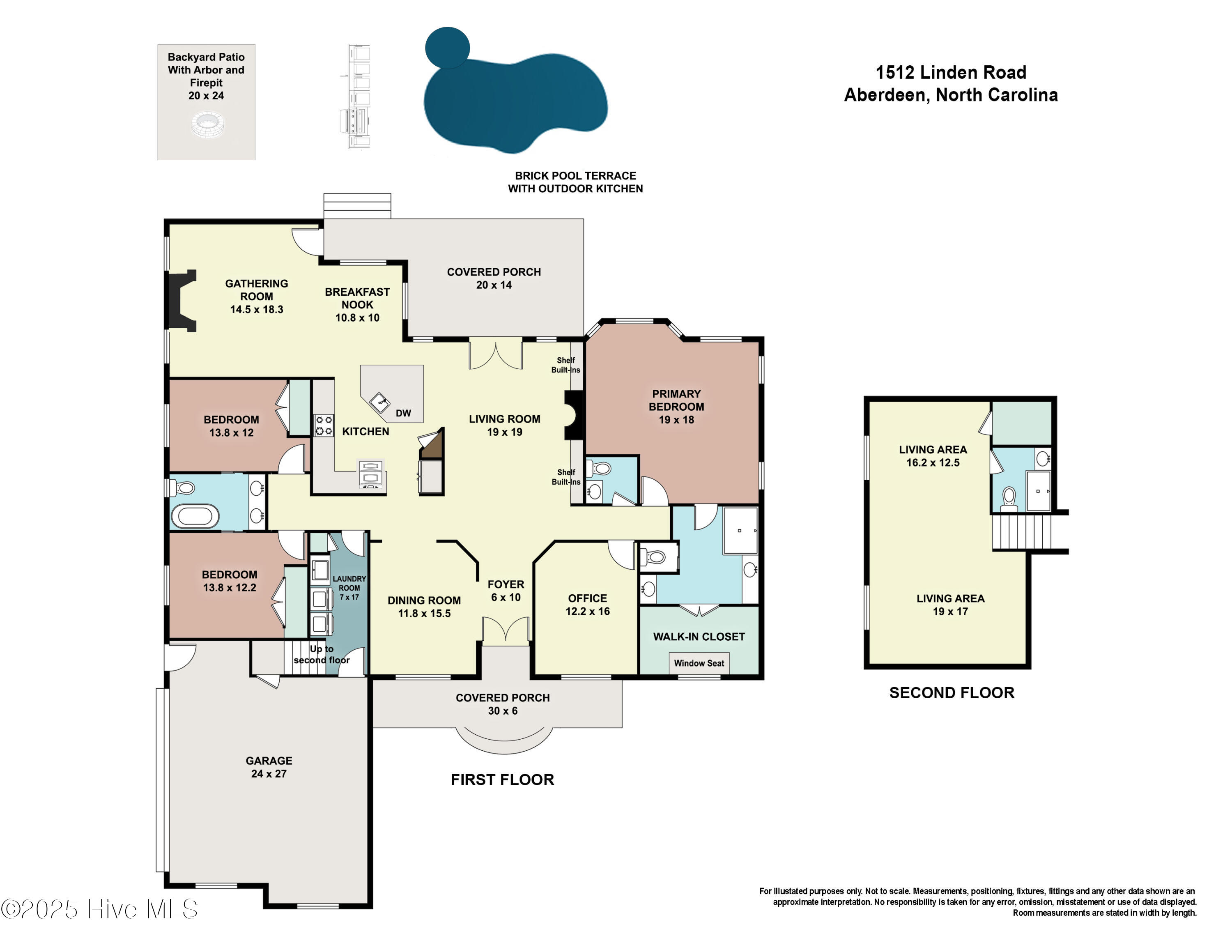 1512 Linden Road Aberdeen, NC 28315 - Photo 63 of 63 1512_Linden_floorplan