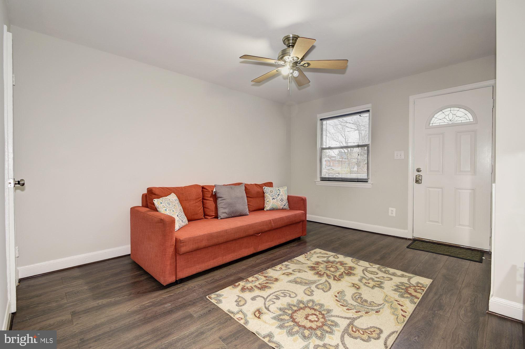 1908 E Street Northeast Washington, DC 20002 - Photo 3 of 12 Lower unit living room