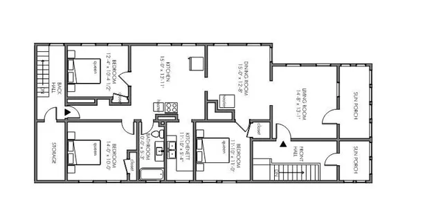 $2,000 | 61 Vernon Street, Unit 3, Worcester, MA 01610