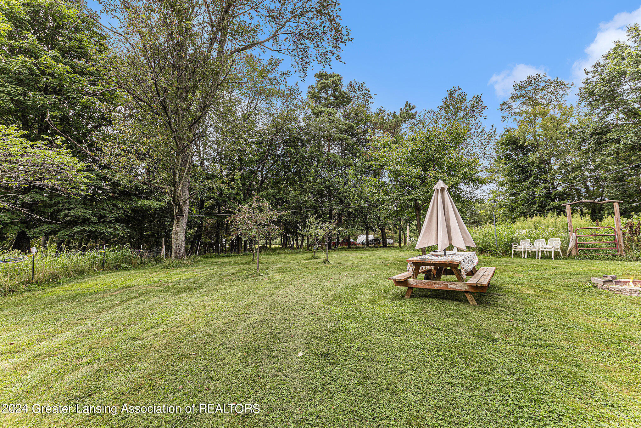 550 Kelly Road Leslie, MI 49251 - Photo 30 of 35 Backyard