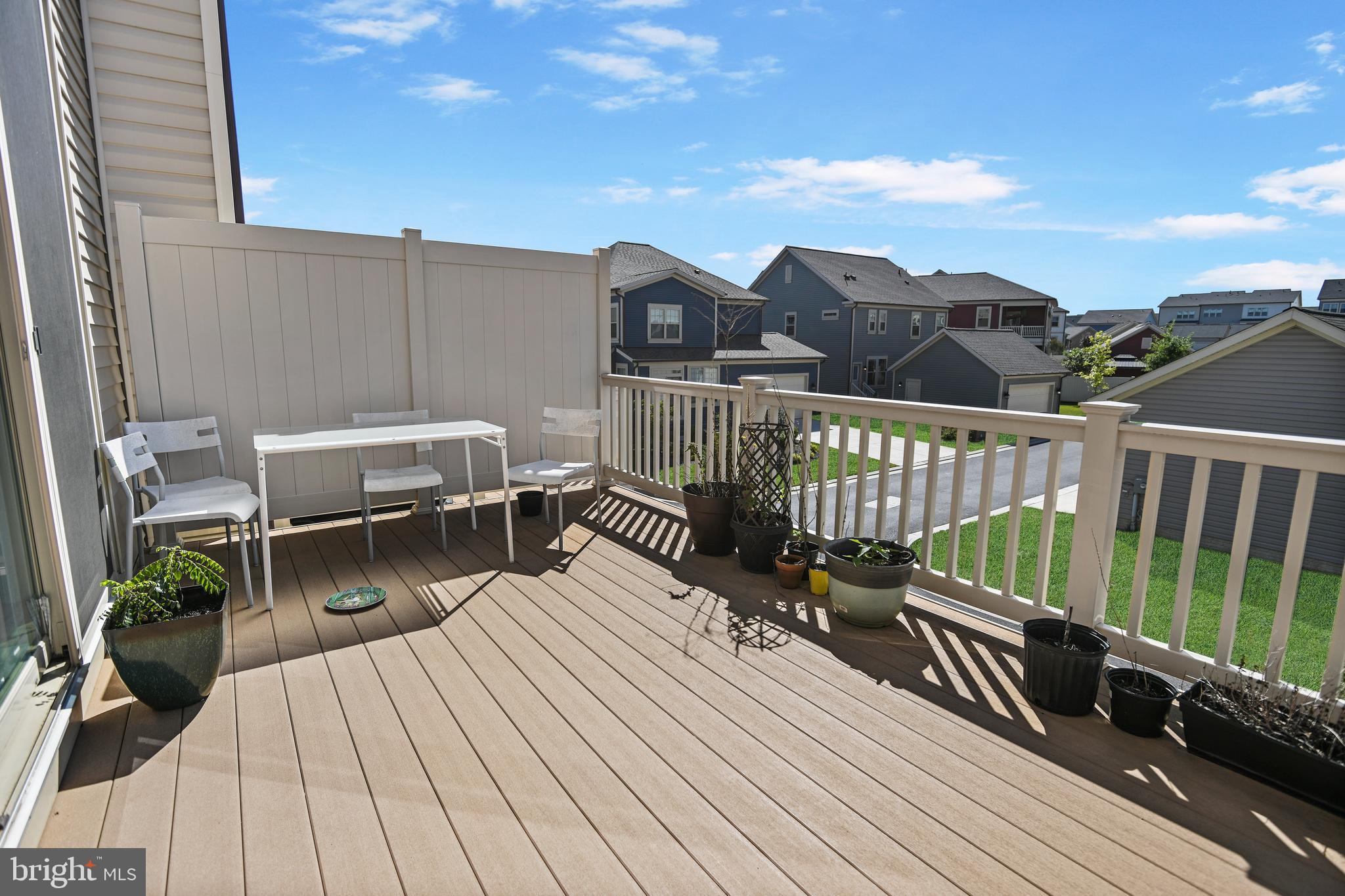 8910 Shady Pines Drive Frederick, MD 21704 - Photo 6 of 22 a view of balcony with deck and wooden floor