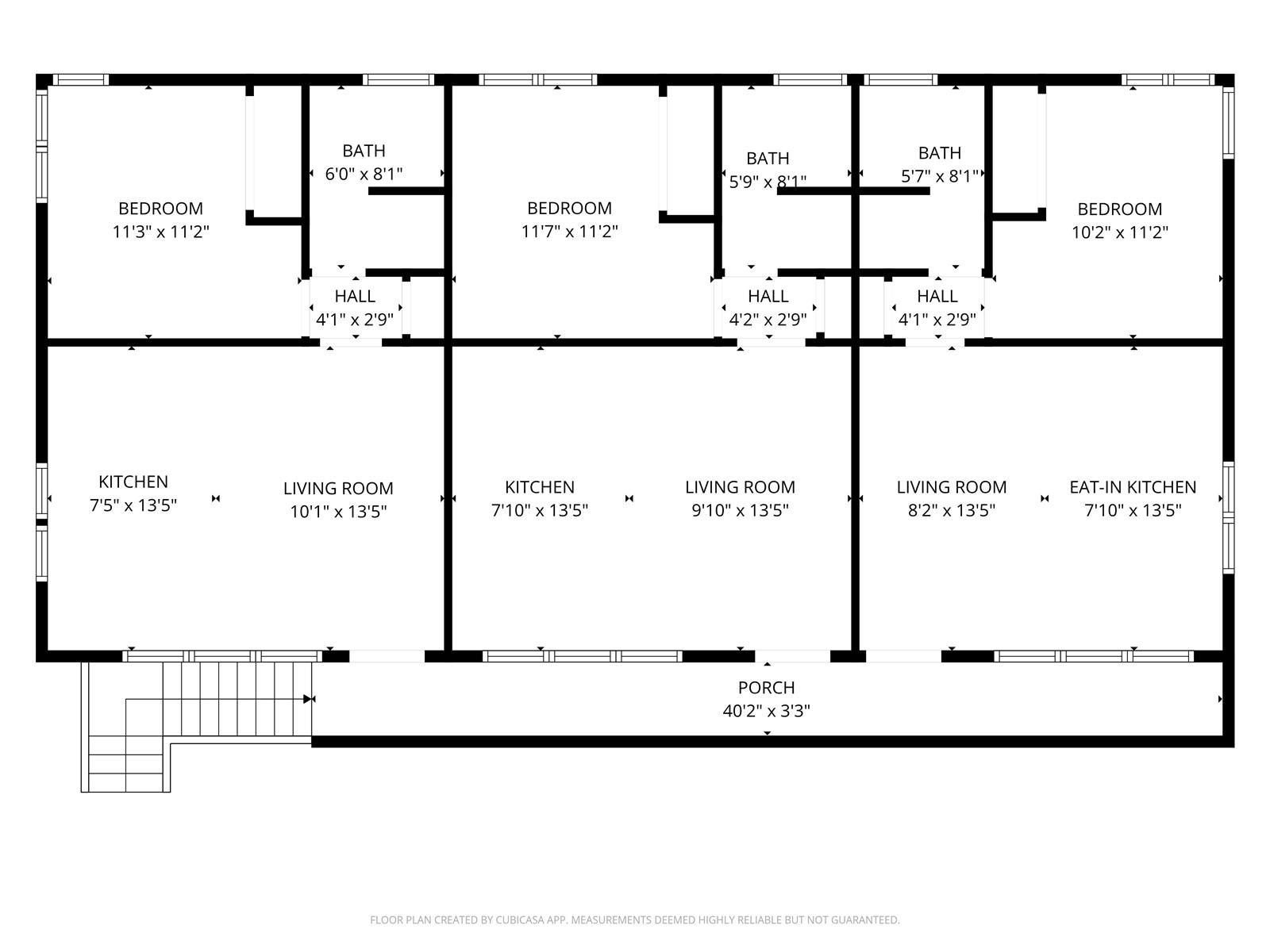 404 Magellan Avenue Honolulu, HI 96813 - Photo 21 of 23 Floor Plan Mid LevelUnits 5-7