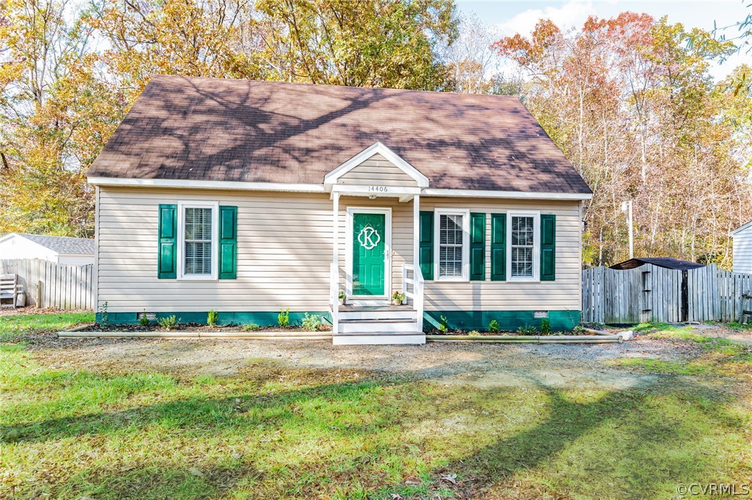 14406 Heather Stone Drive Chester, VA 23836 - Photo 29 of 29 a house view with a garden space