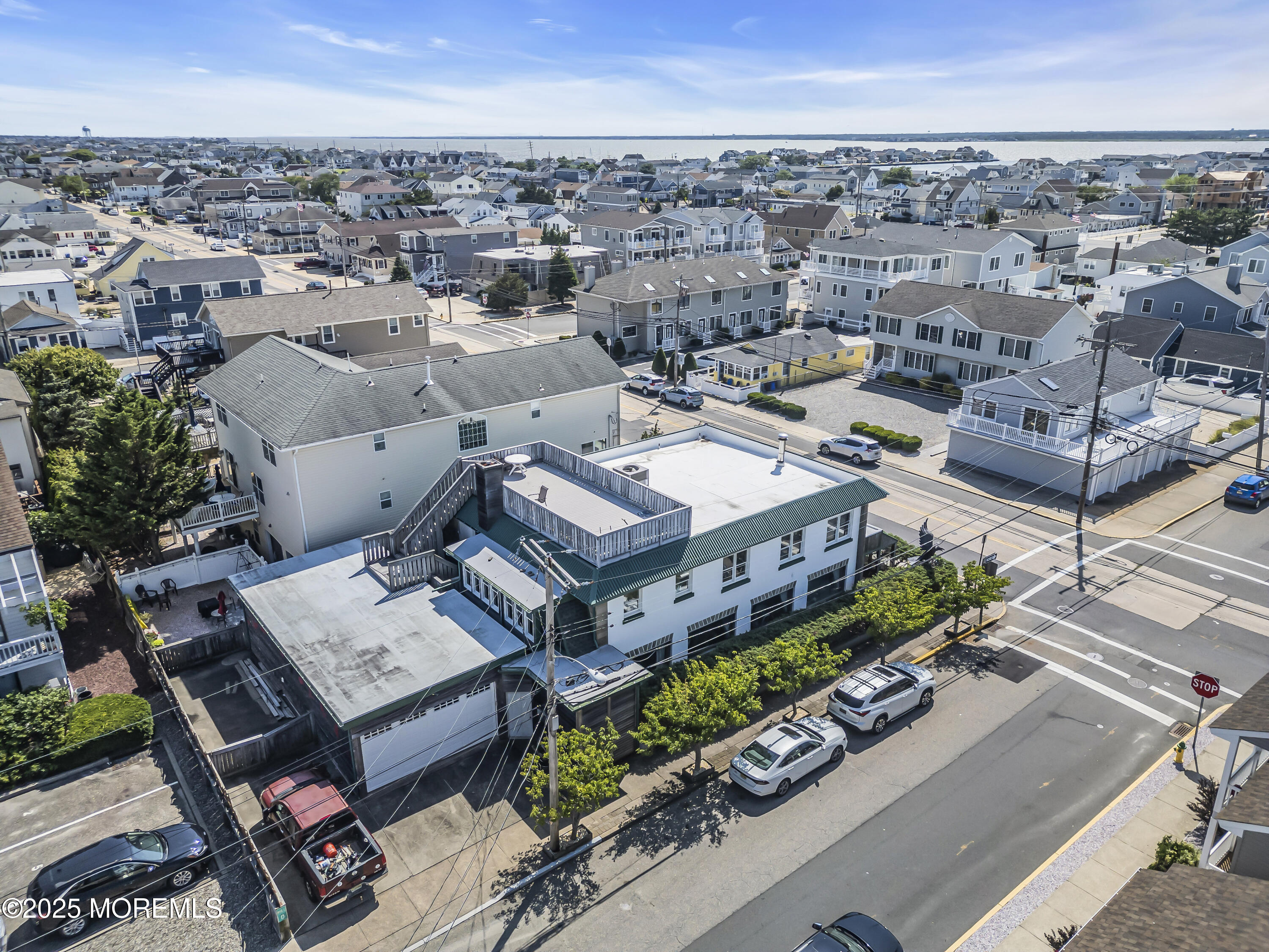 Boulevard, Unit 18 Seaside Park, NJ 08752 - Photo 38 of 60 an aerial view of a city with lots of residential buildings