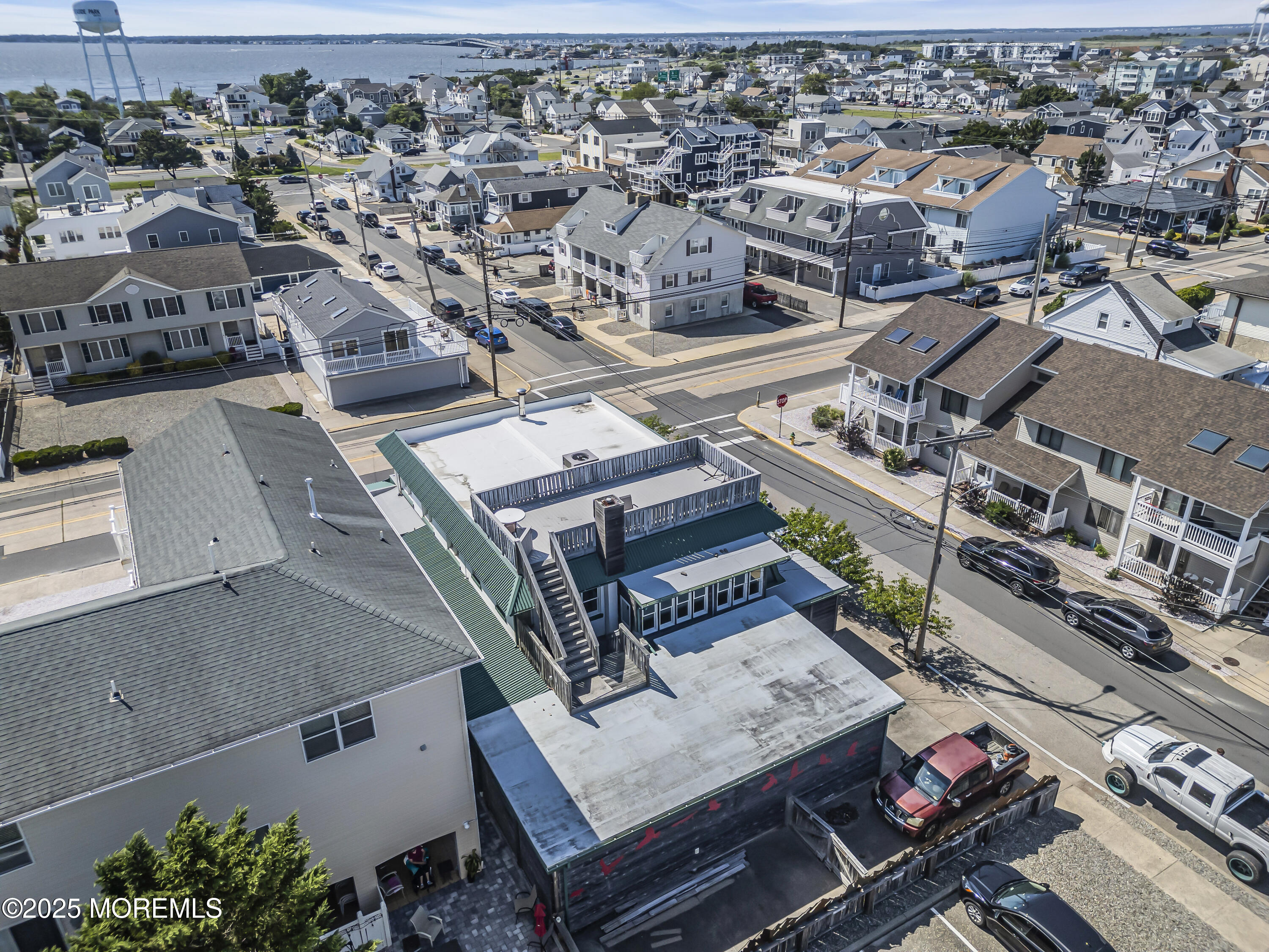 Boulevard, Unit 18 Seaside Park, NJ 08752 - Photo 40 of 60 an aerial view of a city with lots of residential buildings