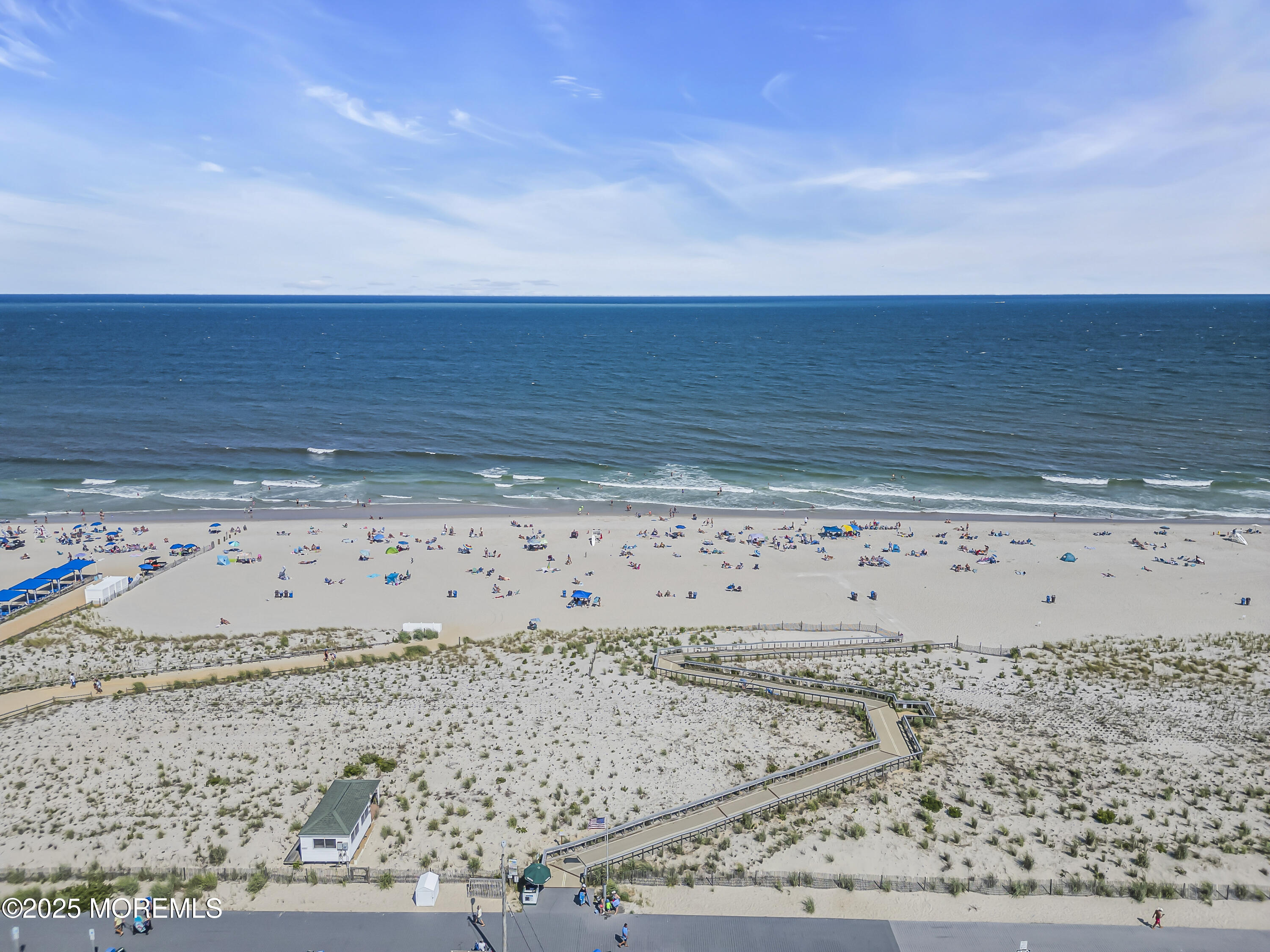 Boulevard, Unit 18 Seaside Park, NJ 08752 - Photo 55 of 60 a view of beach and ocean