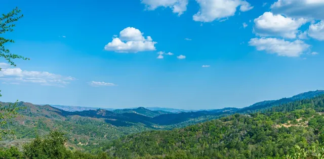 a view of a big yard in a field