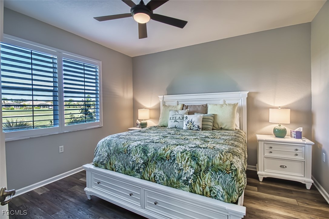 3111 Meandering Way, Unit 101 Fort Myers, FL 33905 - Photo 23 of 50 a bedroom with a bed and a window