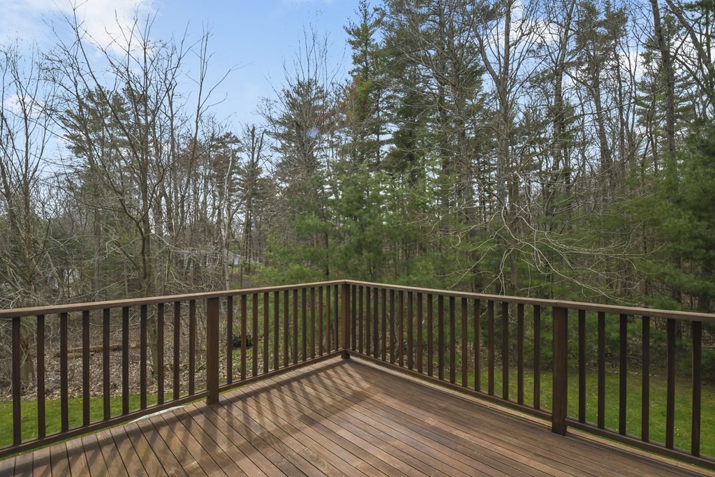 25 Wilkes Road Rowley, MA 01969 - Photo 38 of 40 a view of a wooden roof deck