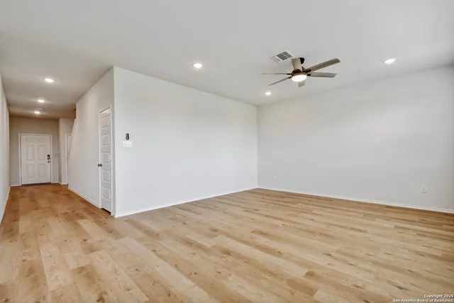 a view of empty room