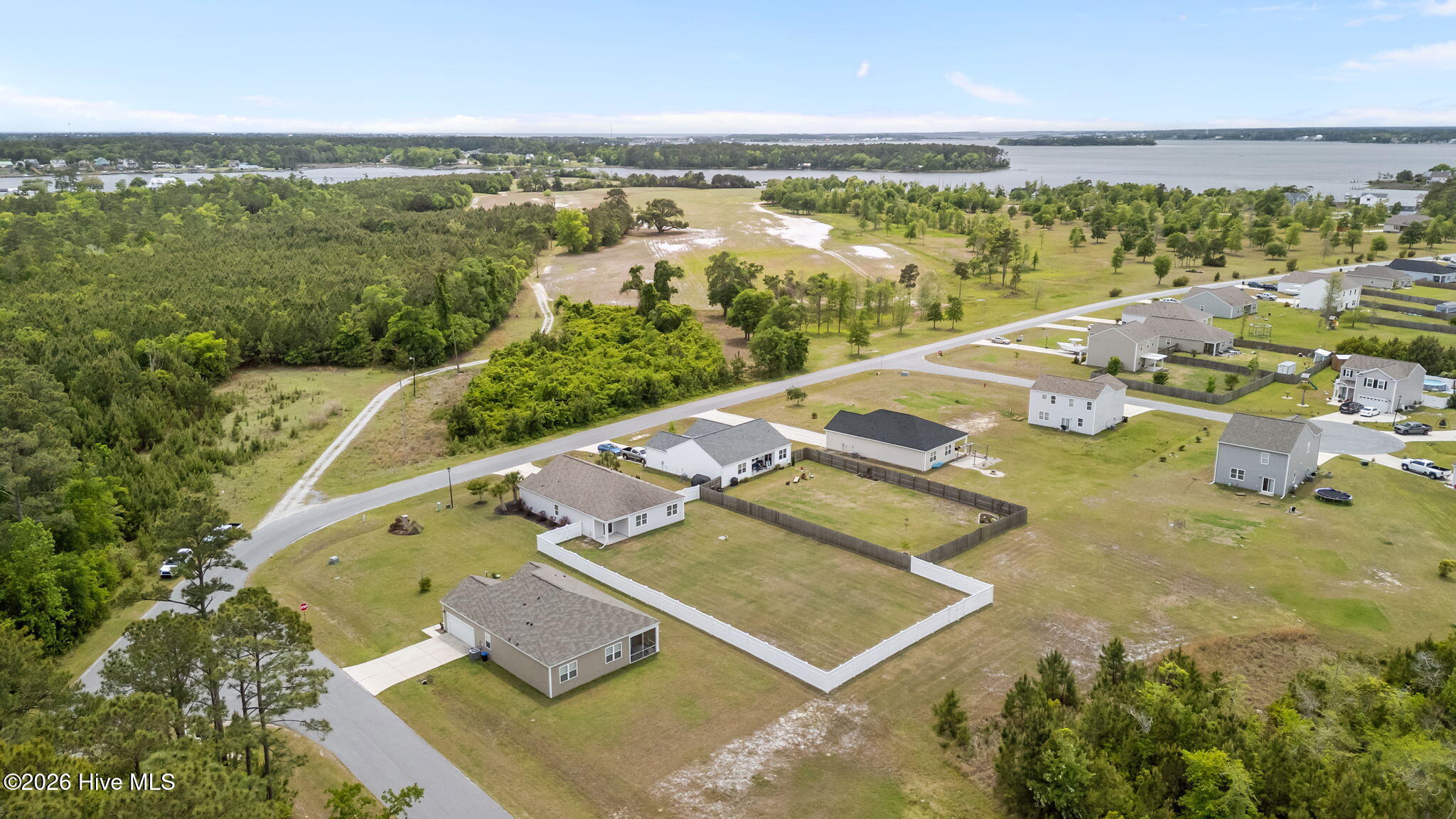 274 Norris Landing Road Peletier, NC 28584 - Photo 50 of 51 Large fenced yard
