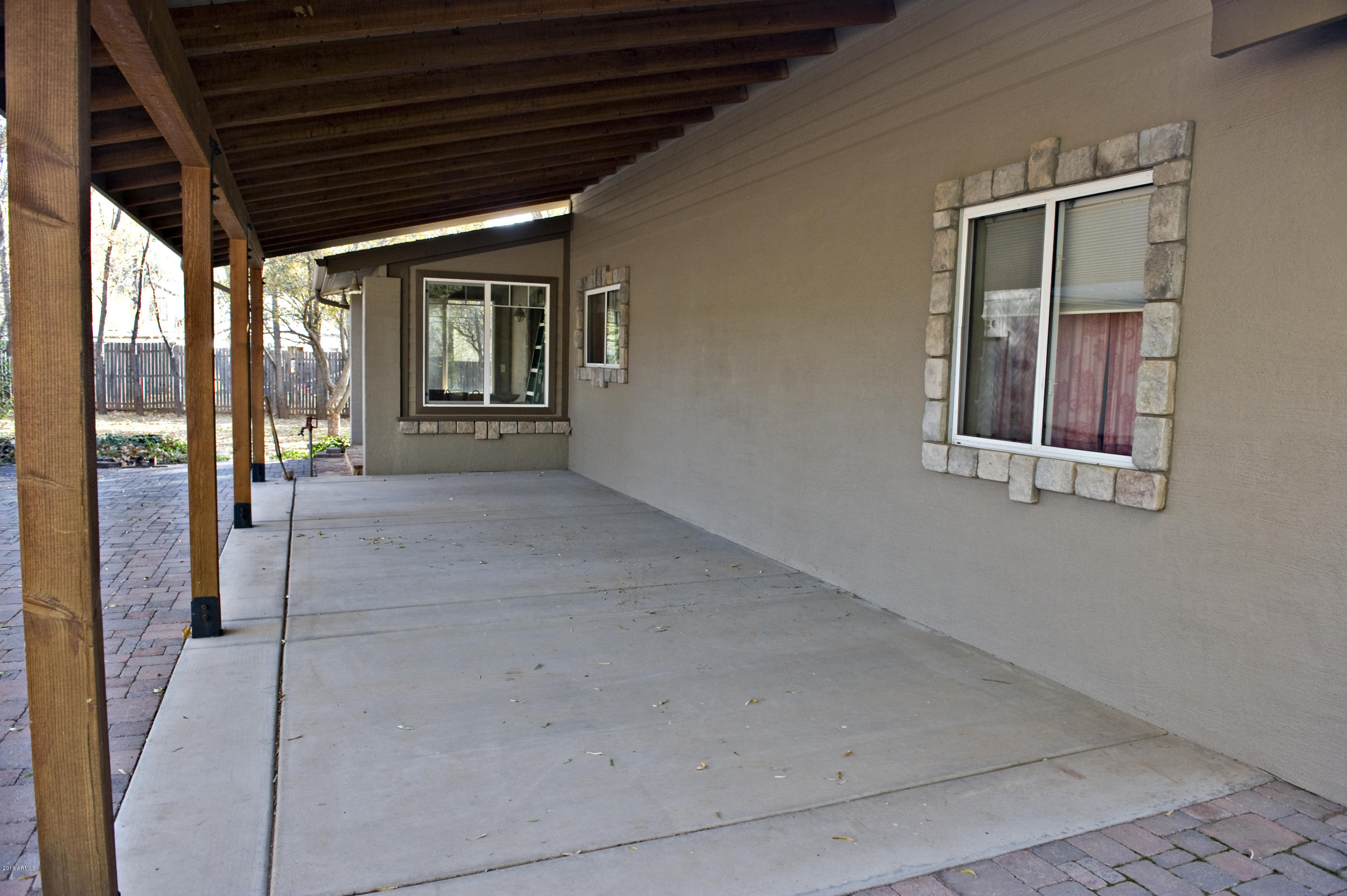 4933 German Ranch Road Strawberry, AZ 85544 - Photo 34 of 42 Rear patio