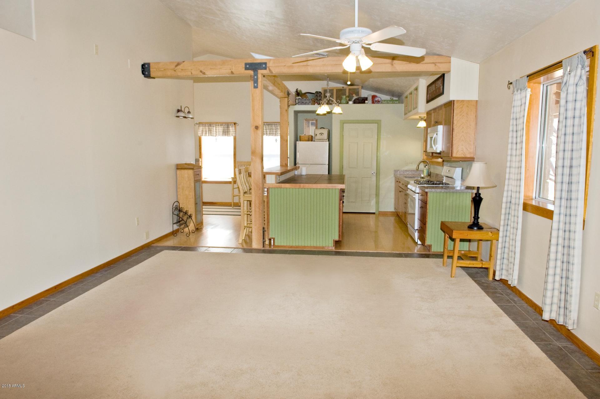 4933 German Ranch Road Strawberry, AZ 85544 - Photo 8 of 42 Living Room & Kitchen