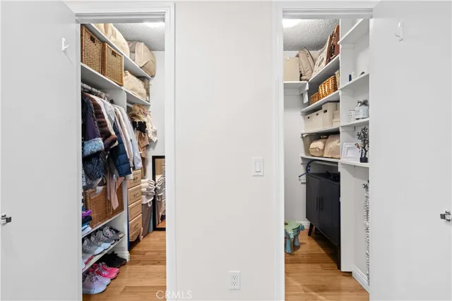 a view of storage and utility room