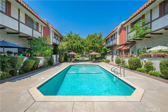 a outdoor living room with furniture
