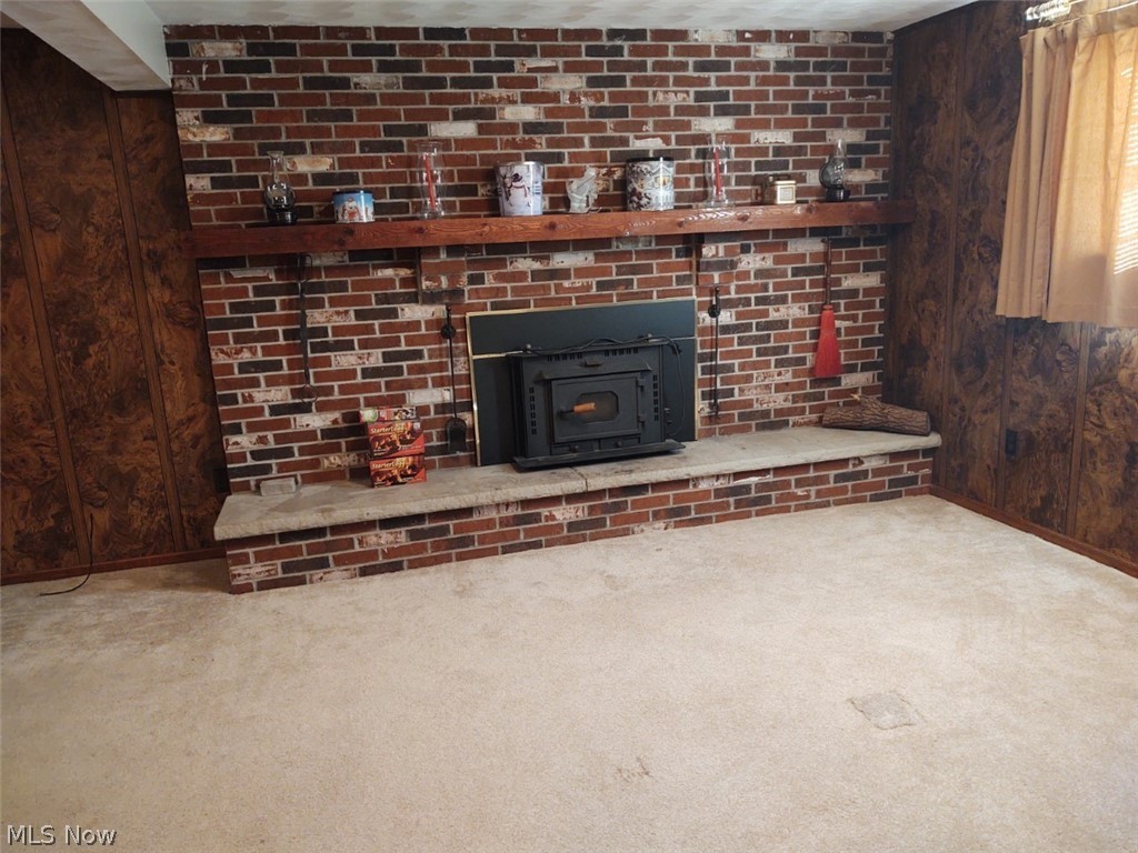 735 Shadow Hill Road St. Marys, WV 26170 - Photo 7 of 17 Family Room w/Woodburning Fireplace