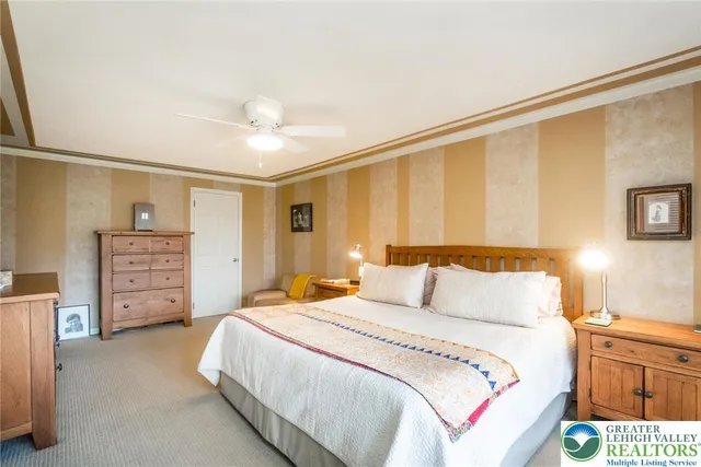 a view of a porch with wooden floor