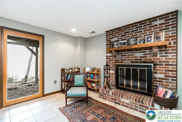 an aerial view of residential house and outdoor space