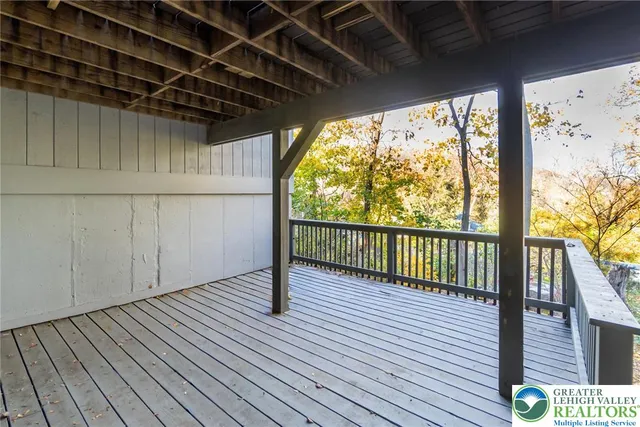 a view of a lake with mountains in the background