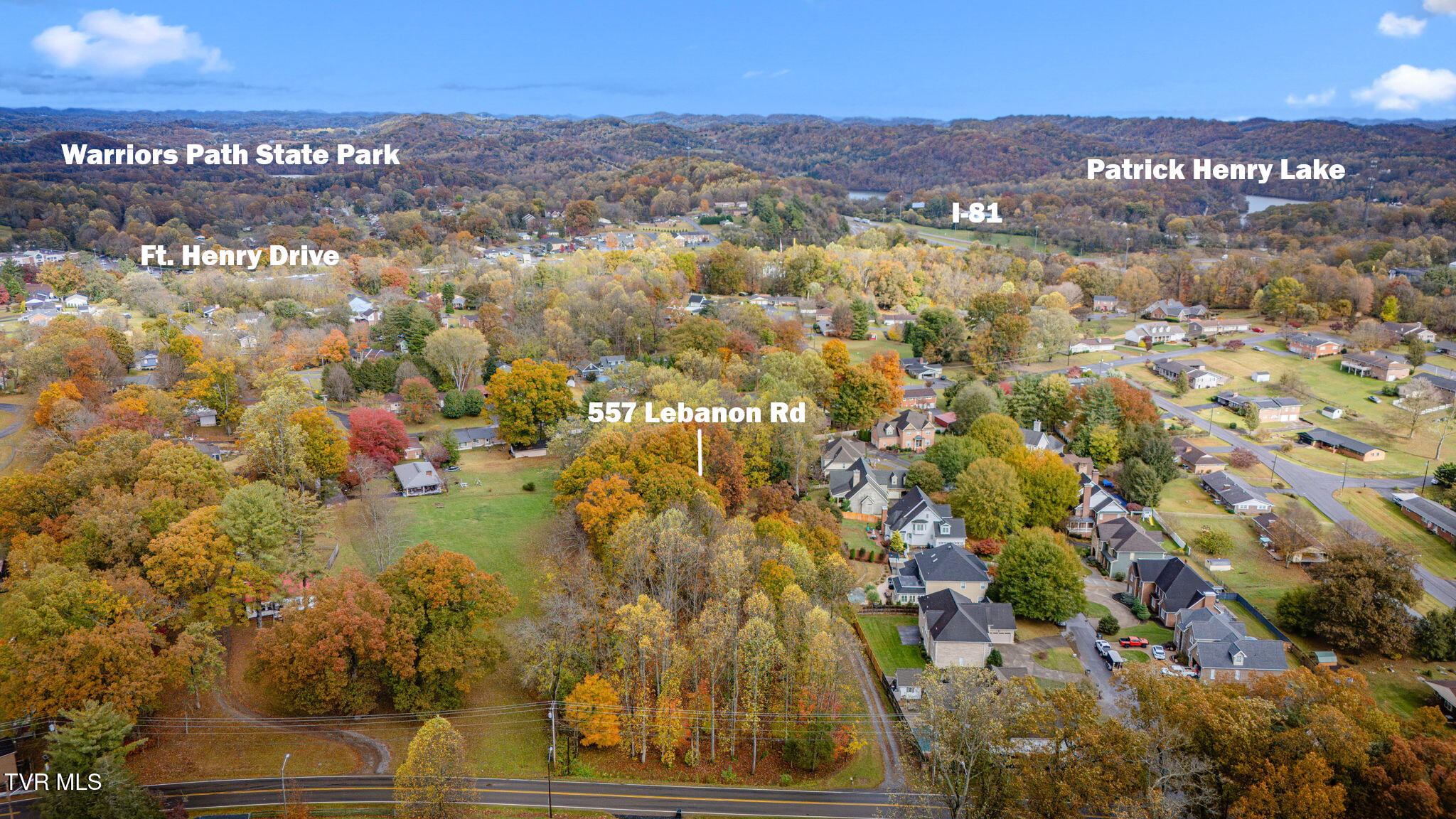 557 Lebanon Road Kingsport, TN 37663 - Photo 2 of 61 Drone with Markers