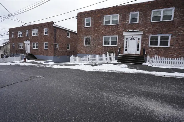 a view of a house with a patio